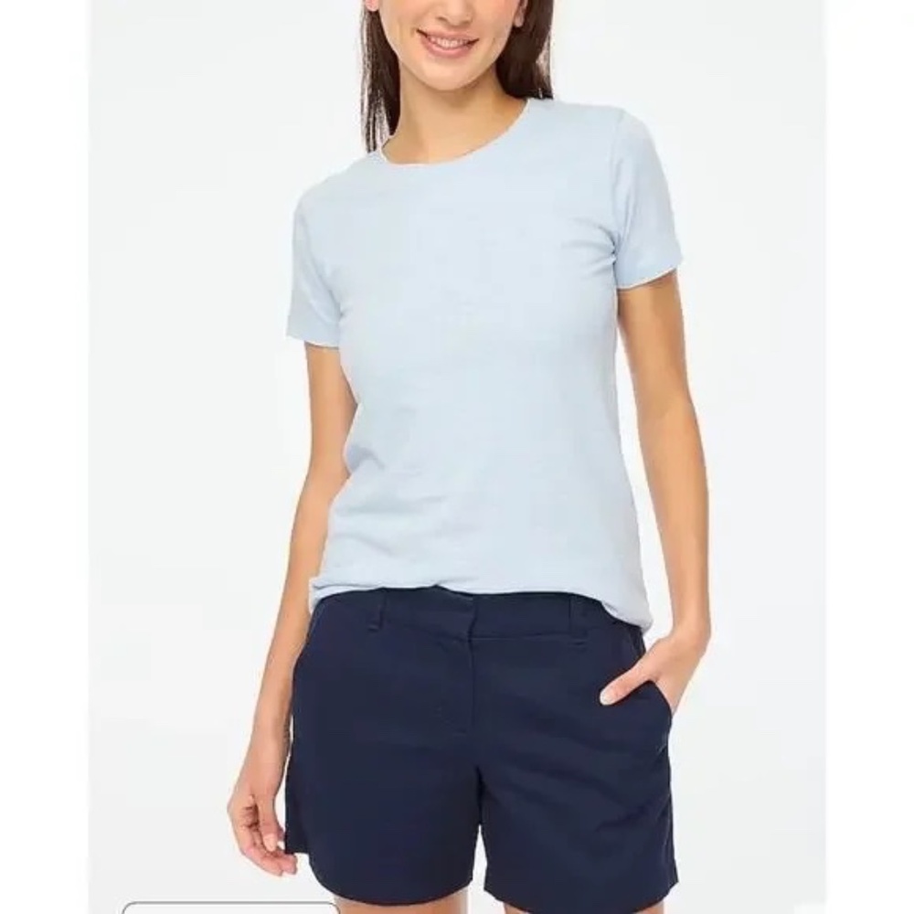 J Crew 5" Navy Chino Short Size 4